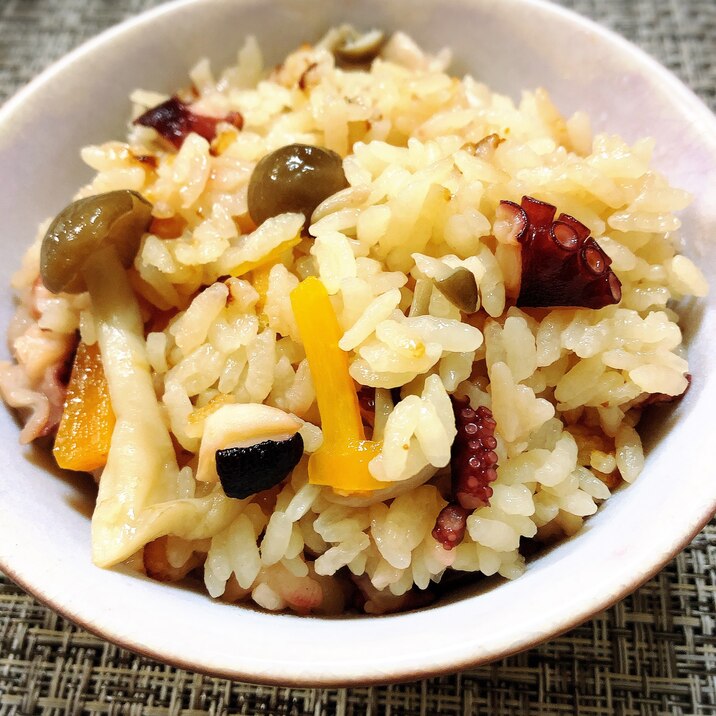 タコの炊き込みご飯 レシピ 作り方 By 萌吉 楽天レシピ タコの炊き込みご飯 レシピ 作り方 By 萌吉 楽天レシピ